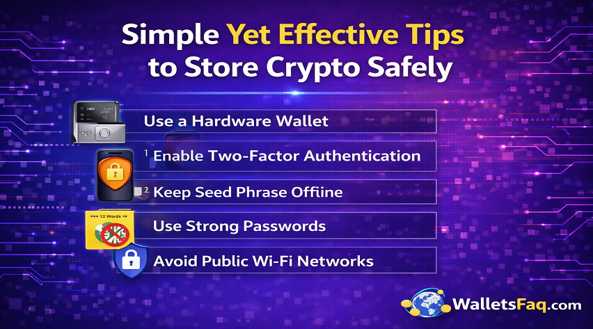 How to store crypto safely? 